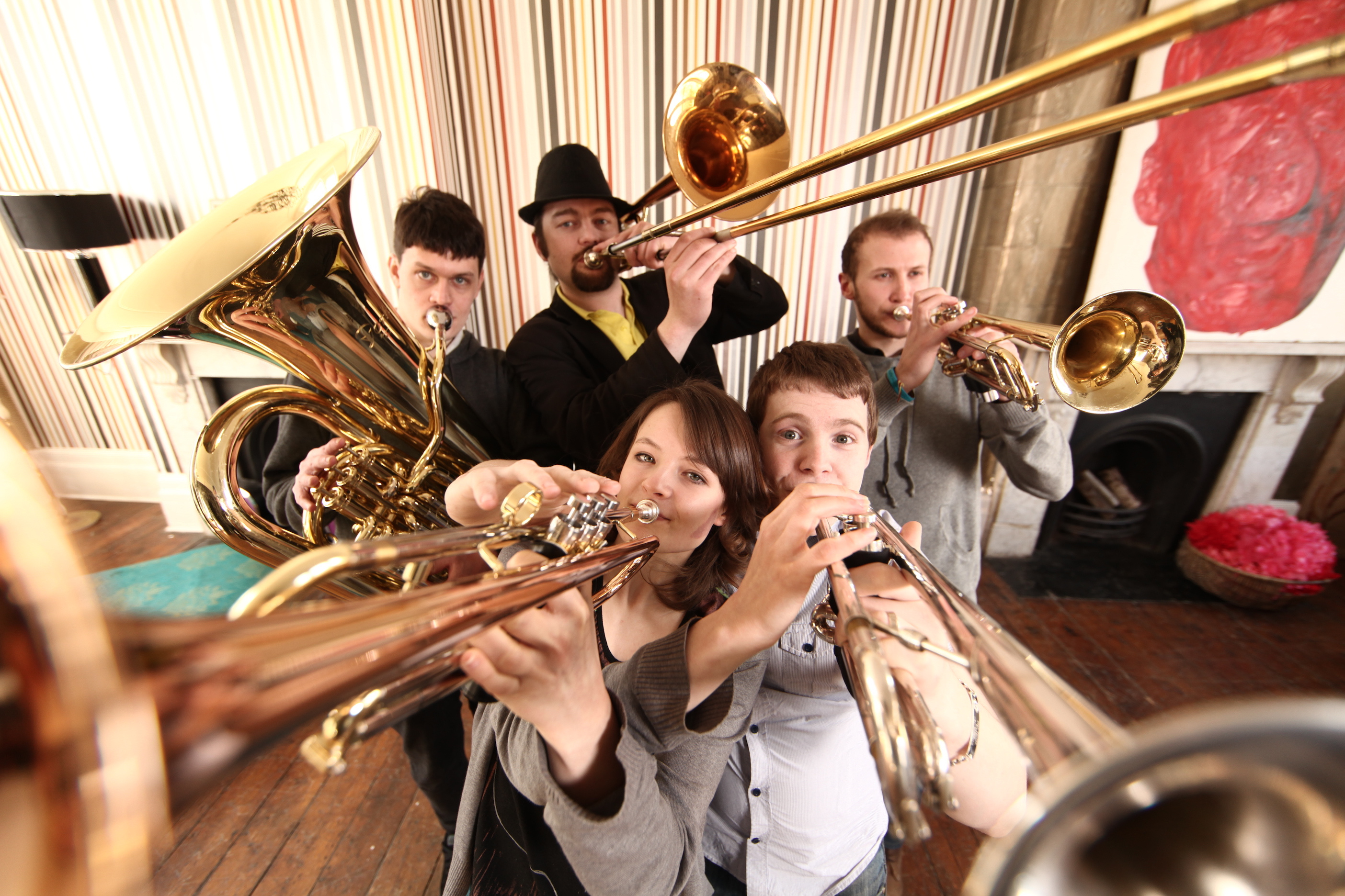 Prost Pop Brass Brass Band in London For Hire